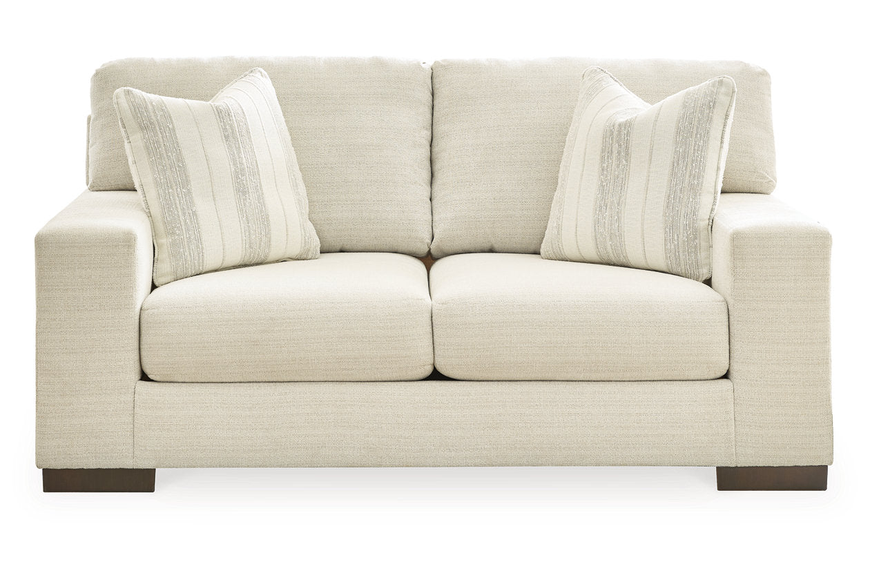 Maggie Birch Sofa, Loveseat and Ottoman -  Ashley - Luna Furniture