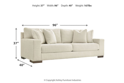 Maggie Birch Sofa and Ottoman -  Ashley - Luna Furniture