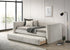 Brielle Dove Daybed with Trundle from Crown Mark - Luna Furniture