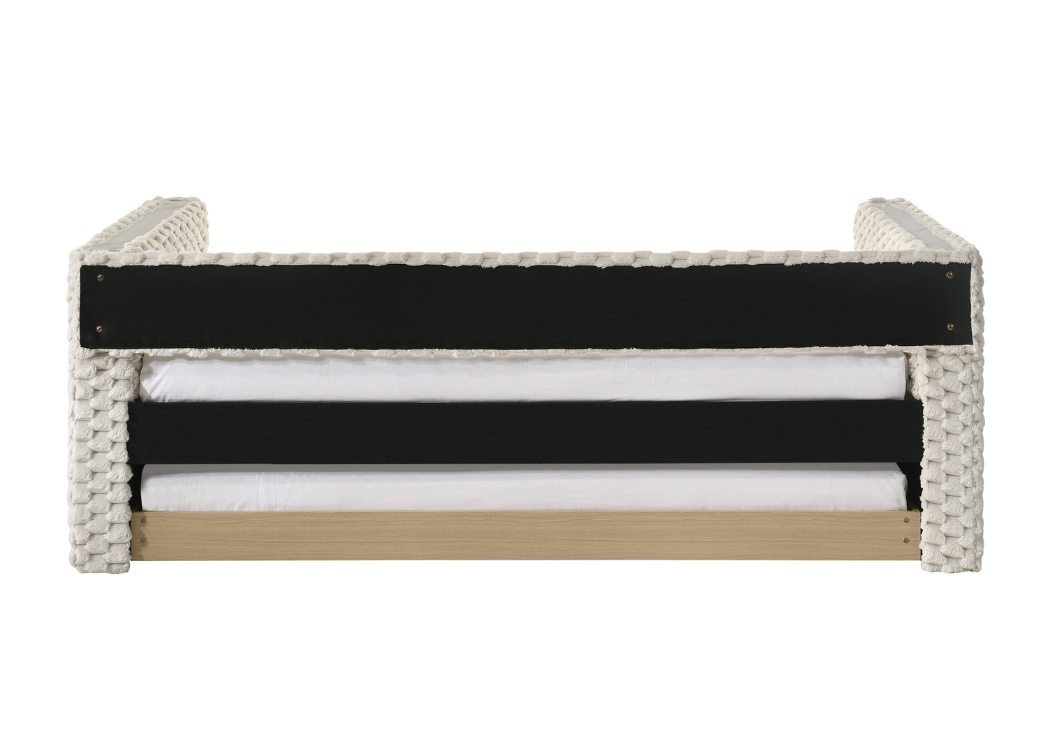 Brielle Dove Daybed with Trundle from Crown Mark - Luna Furniture