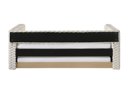 Brielle Dove Daybed with Trundle from Crown Mark - Luna Furniture