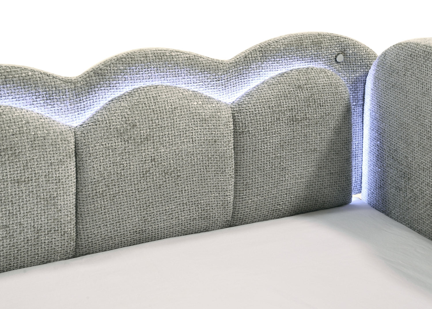 Melody Light Gray Daybed from Crown Mark - Luna Furniture
