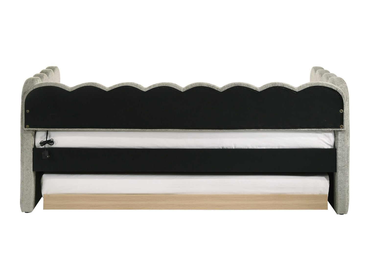 Melody Light Gray Daybed from Crown Mark - Luna Furniture