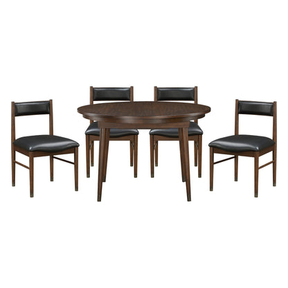 Clive Cherry Extendable Dining Set from Homelegance - Luna Furniture
