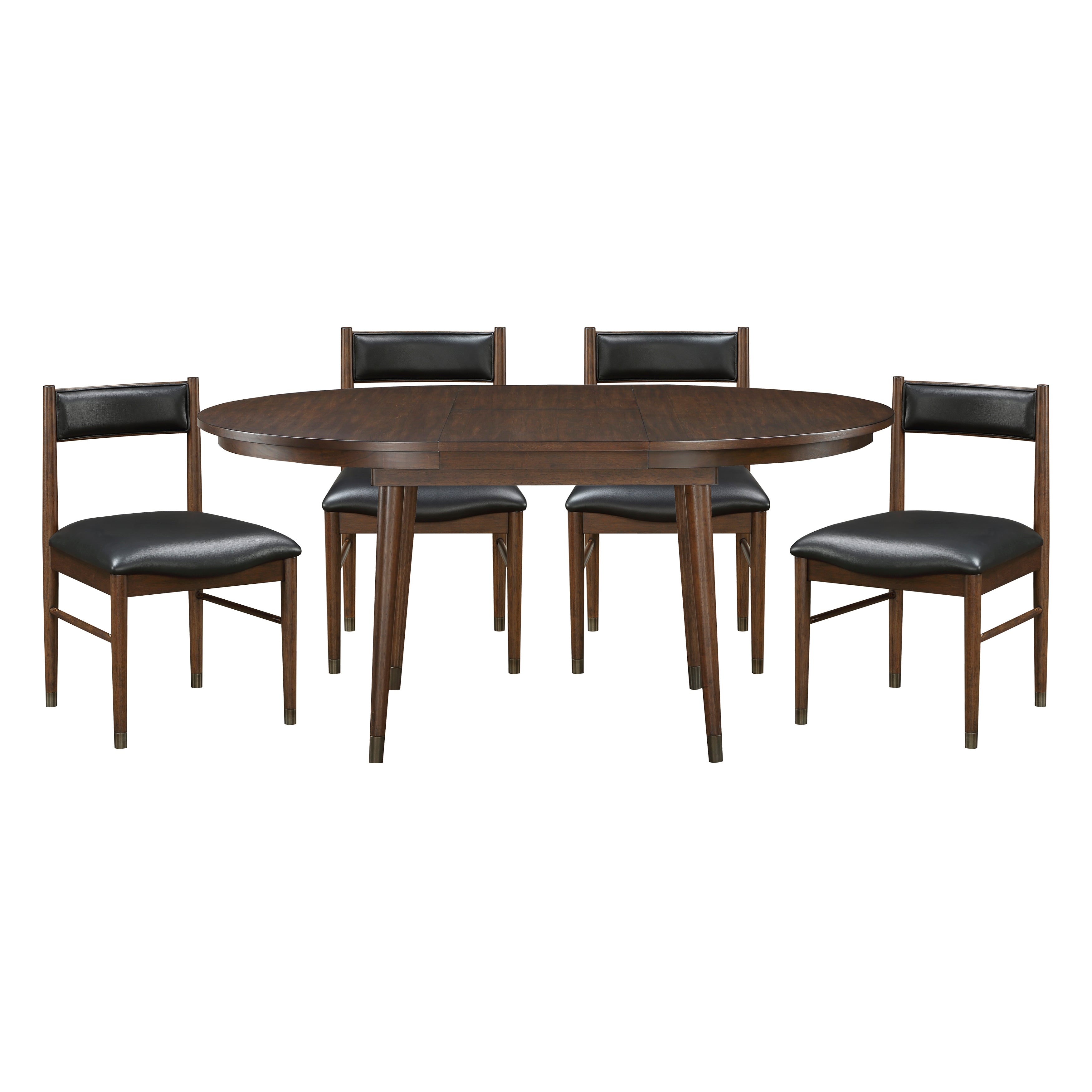 Clive Cherry Extendable Dining Set from Homelegance - Luna Furniture