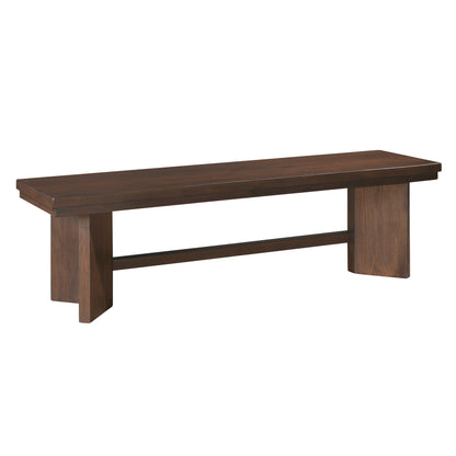 Franco Walnut/Gray Dining Set from Homelegance - Luna Furniture