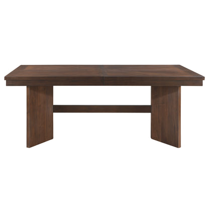 Franco Walnut/Gray Dining Set from Homelegance - Luna Furniture