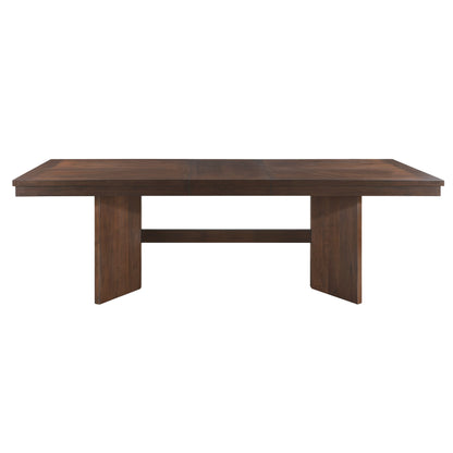Franco Walnut/Gray Dining Set from Homelegance - Luna Furniture