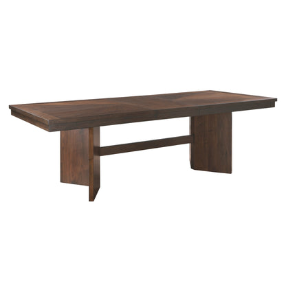 Franco Walnut/Gray Dining Set from Homelegance - Luna Furniture