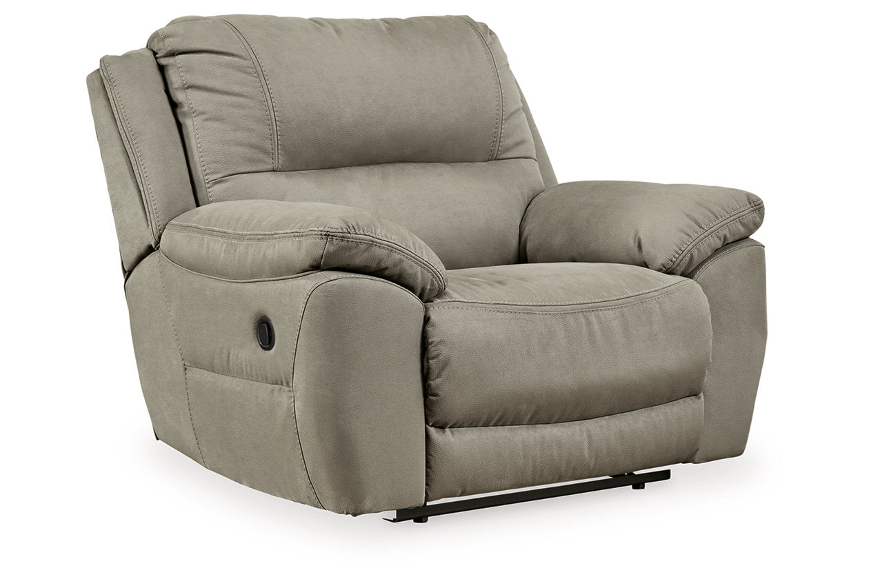 Next-Gen Gaucho Putty Power Reclining Sofa and Loveseat -  Ashley - Luna Furniture