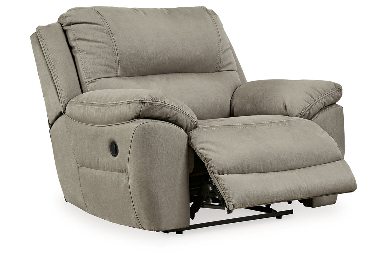 Next-Gen Gaucho Putty Power Reclining Sofa and Loveseat -  Ashley - Luna Furniture