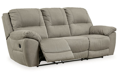 Next-Gen Gaucho Putty Reclining Sofa and Loveseat -  Ashley - Luna Furniture