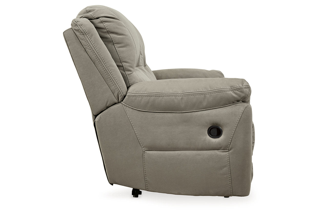 Next-Gen Gaucho Putty Power Reclining Sofa and Loveseat -  Ashley - Luna Furniture