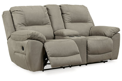 Next-Gen Gaucho Putty Power Reclining Sofa and Loveseat -  Ashley - Luna Furniture