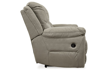 Next-Gen Gaucho Putty Power Reclining Sofa and Loveseat -  Ashley - Luna Furniture