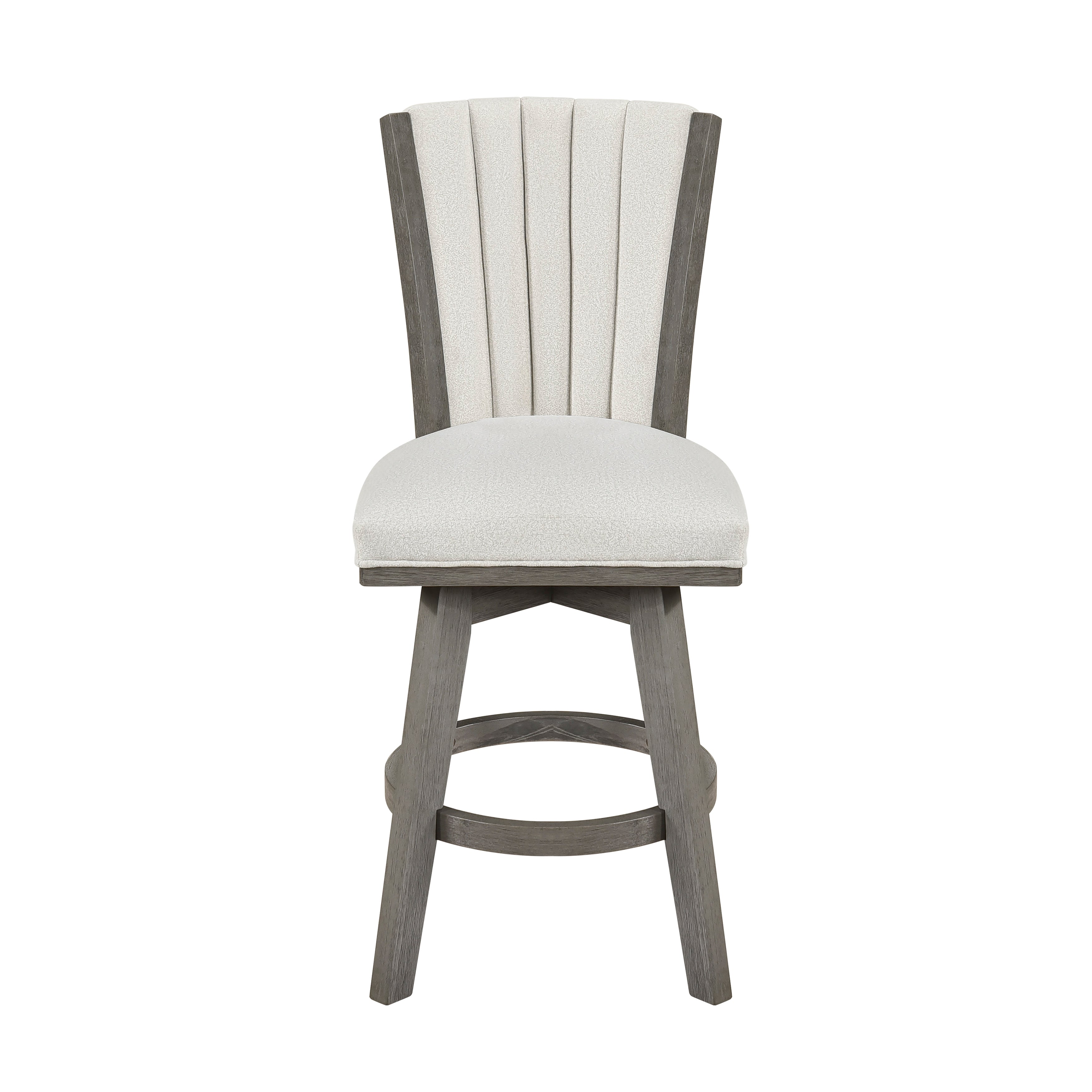 5507-24BES Swivel Counter Height Chair, Set of 2 - 5507-24BES