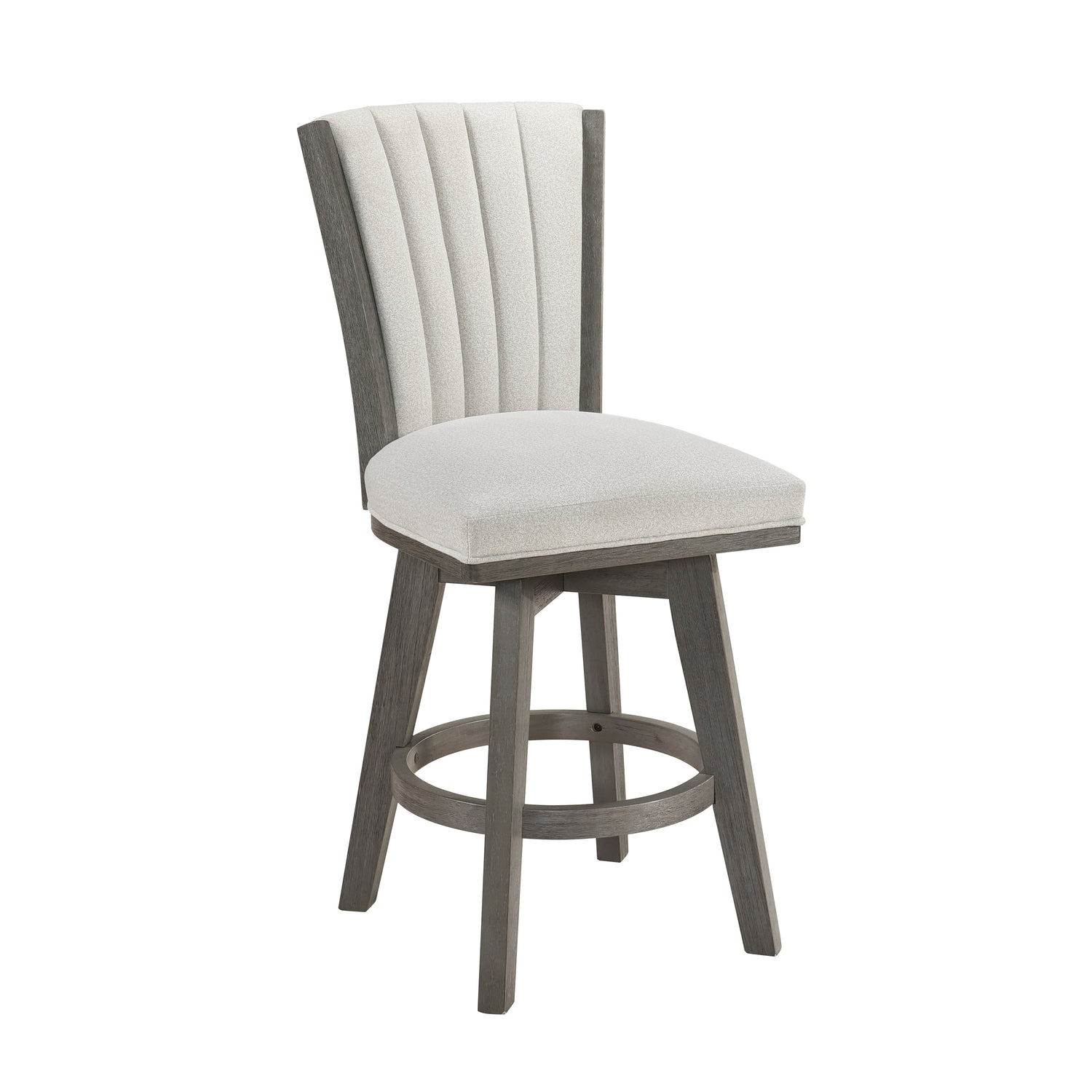 5507-24BES Swivel Counter Height Chair, Set of 2 - 5507-24BES