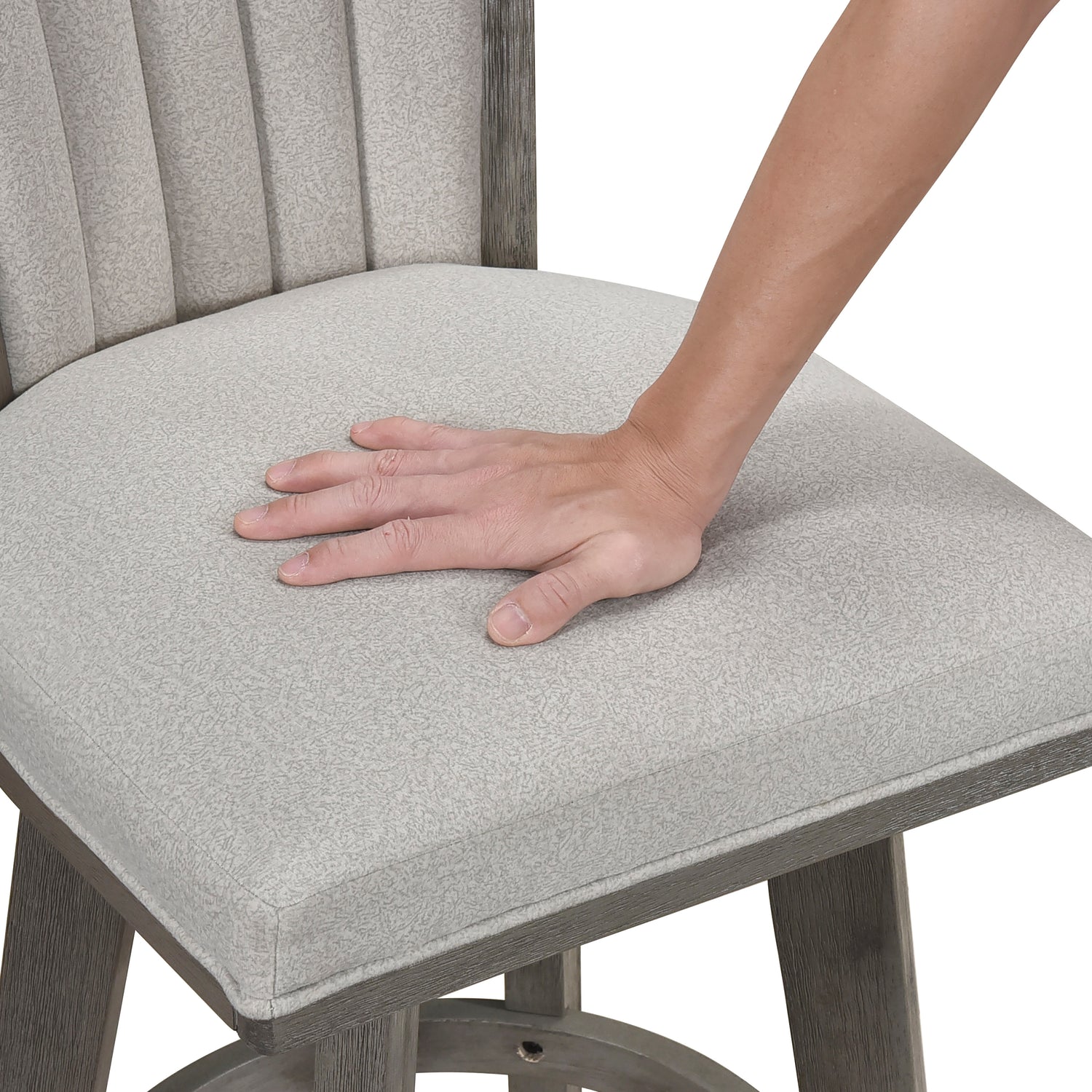 5507-24BES Swivel Counter Height Chair, Set of 2 - 5507-24BES