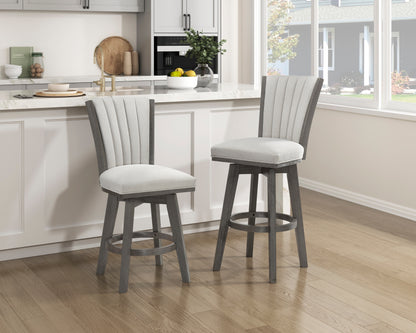 5507-29BES Swivel Pub Height Chair, Set of 2 - 5507-29BES