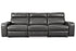 Samperstone Gray 3-Piece Power Reclining Sectional Sofa -  Ashley - Luna Furniture
