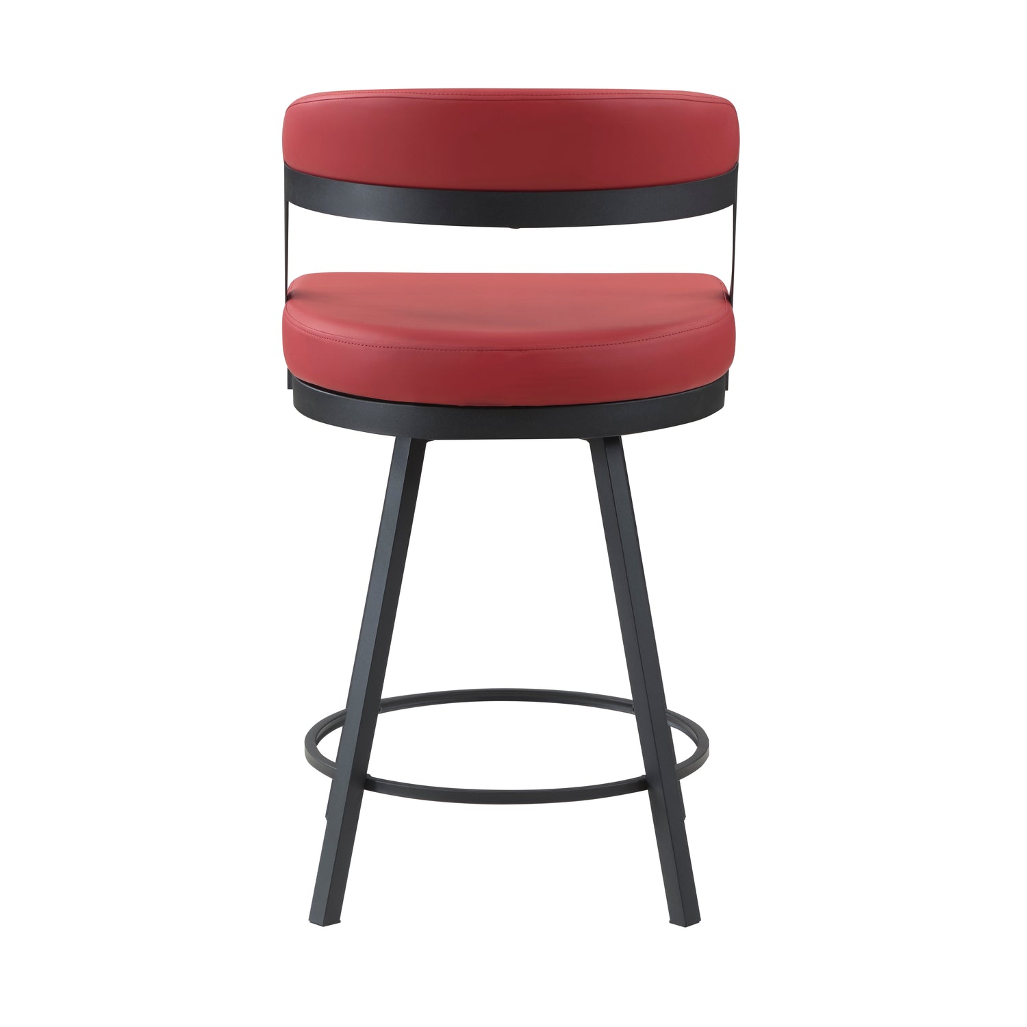 5565-24RD Swivel Counter Height Chair, Set of 2 - 5565-24RD