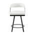 5565-24WT Swivel Counter Height Chair, Set of 2 - 5565-24WT