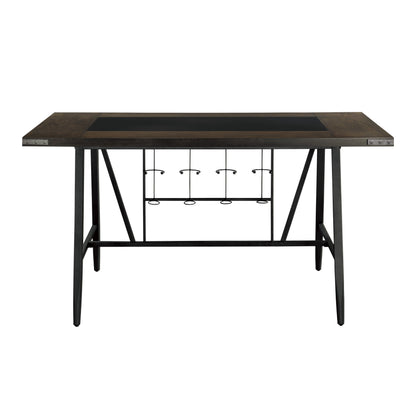 Appert Brown/Dark Gray 5pc Set from Homelegance - Luna Furniture