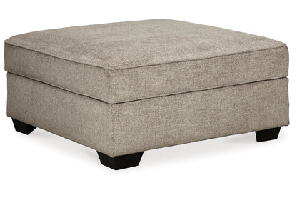 Bovarian Stone 3-Piece Sectional with Ottoman -  Ashley - Luna Furniture