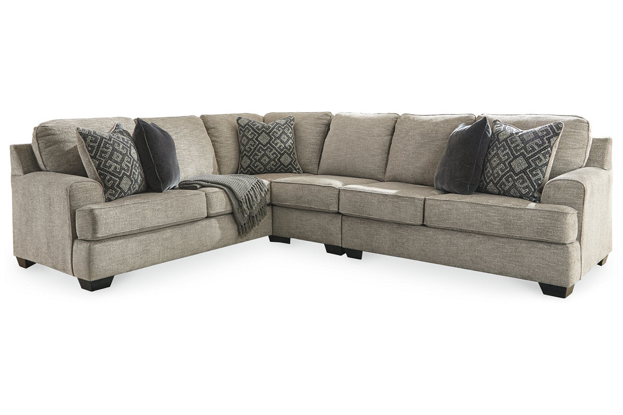 Bovarian Stone 3-Piece Sectional -  Ashley - Luna Furniture