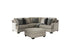 Bovarian Stone 2-Piece Sectional with Ottoman -  Ashley - Luna Furniture