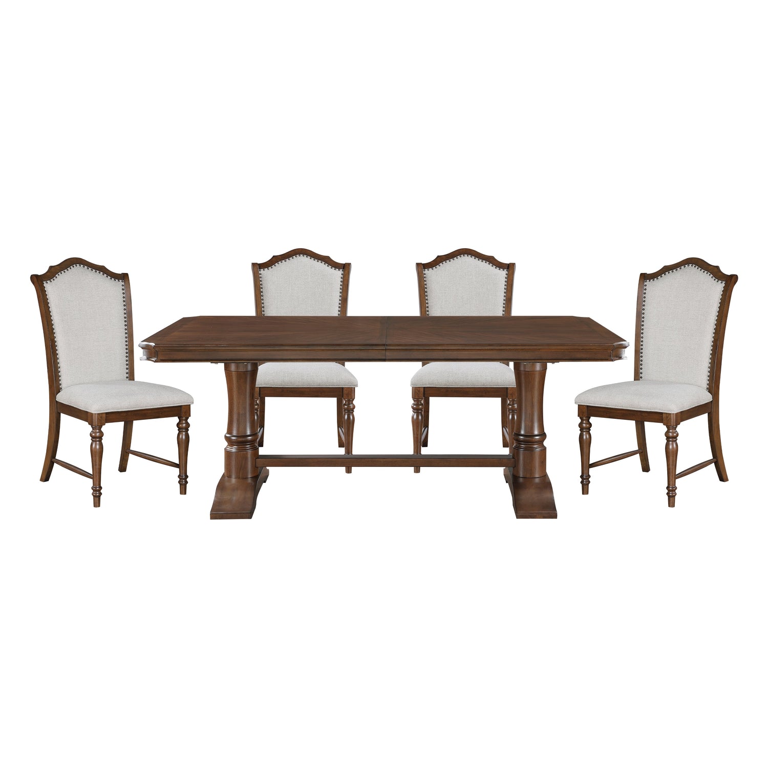 Rexford Cherry Dining Set from Homelegance - Luna Furniture