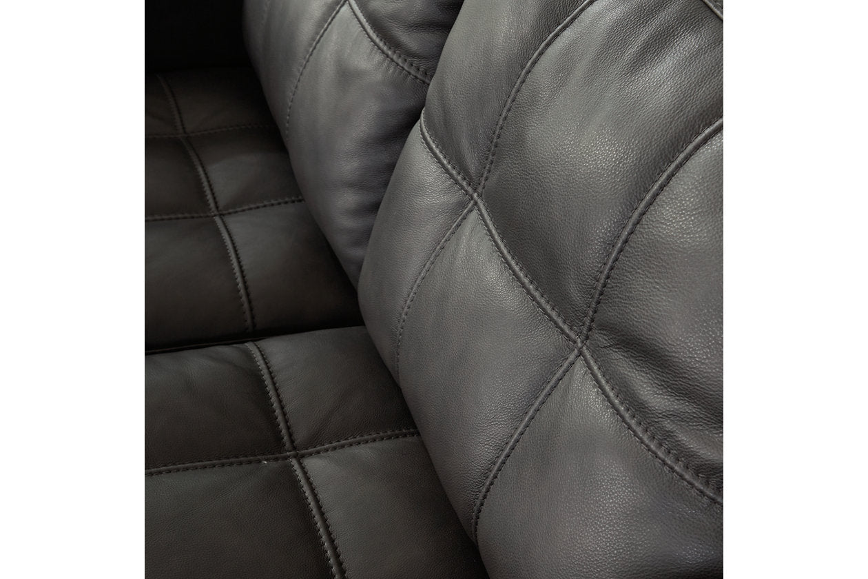 Luigi Thunder Sofa and Loveseat -  Ashley - Luna Furniture