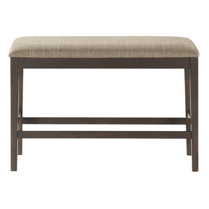 Balin Dark Brown Slat Back Counter Height Set from Homelegance - Luna Furniture