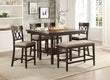 Balin Dark Brown Counter Height Set from Homelegance - Luna Furniture