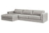 Amiata Glacier 2-Piece Sectional with Chaise -  Ashley - Luna Furniture