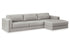 Amiata Glacier 2-Piece Sectional with Chaise -  Ashley - Luna Furniture