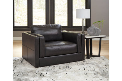 Amiata Onyx Sofa and Oversized Chair -  Ashley - Luna Furniture