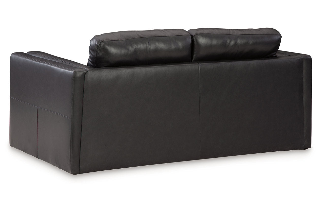 Amiata Onyx Sofa, Loveseat, Oversized Chair and Ottoman -  Ashley - Luna Furniture