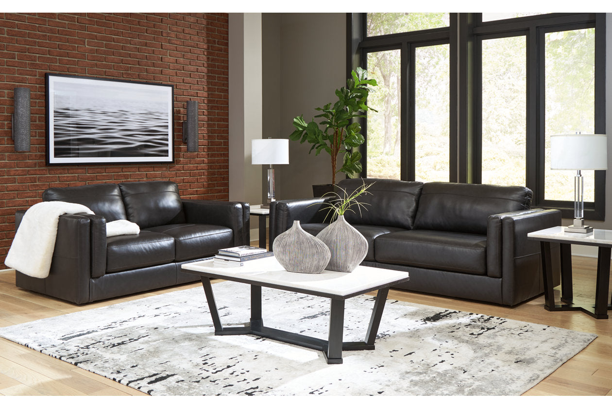 Amiata Onyx Sofa and Loveseat -  Ashley - Luna Furniture