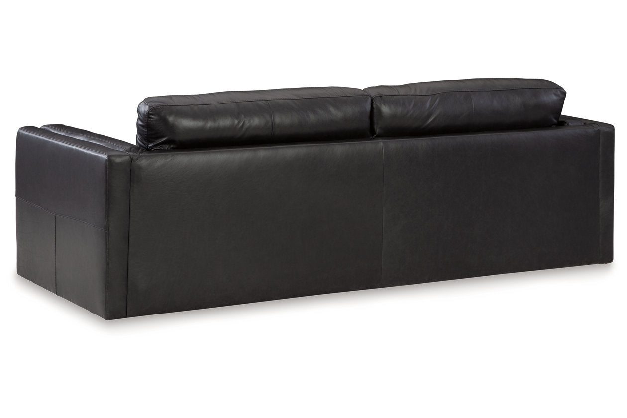 Amiata Onyx Sofa, Loveseat, Oversized Chair and Ottoman -  Ashley - Luna Furniture