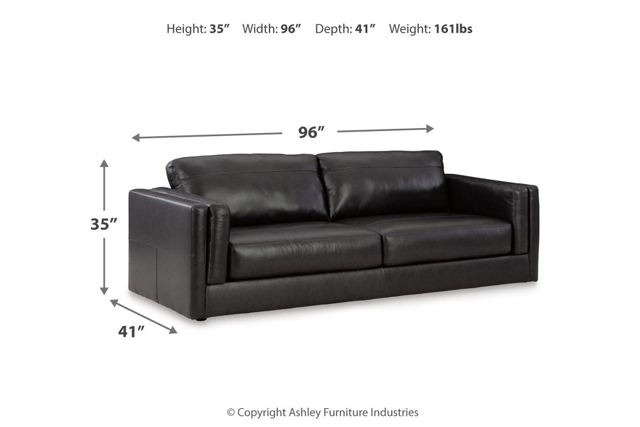 Amiata Onyx Sofa and Oversized Chair -  Ashley - Luna Furniture