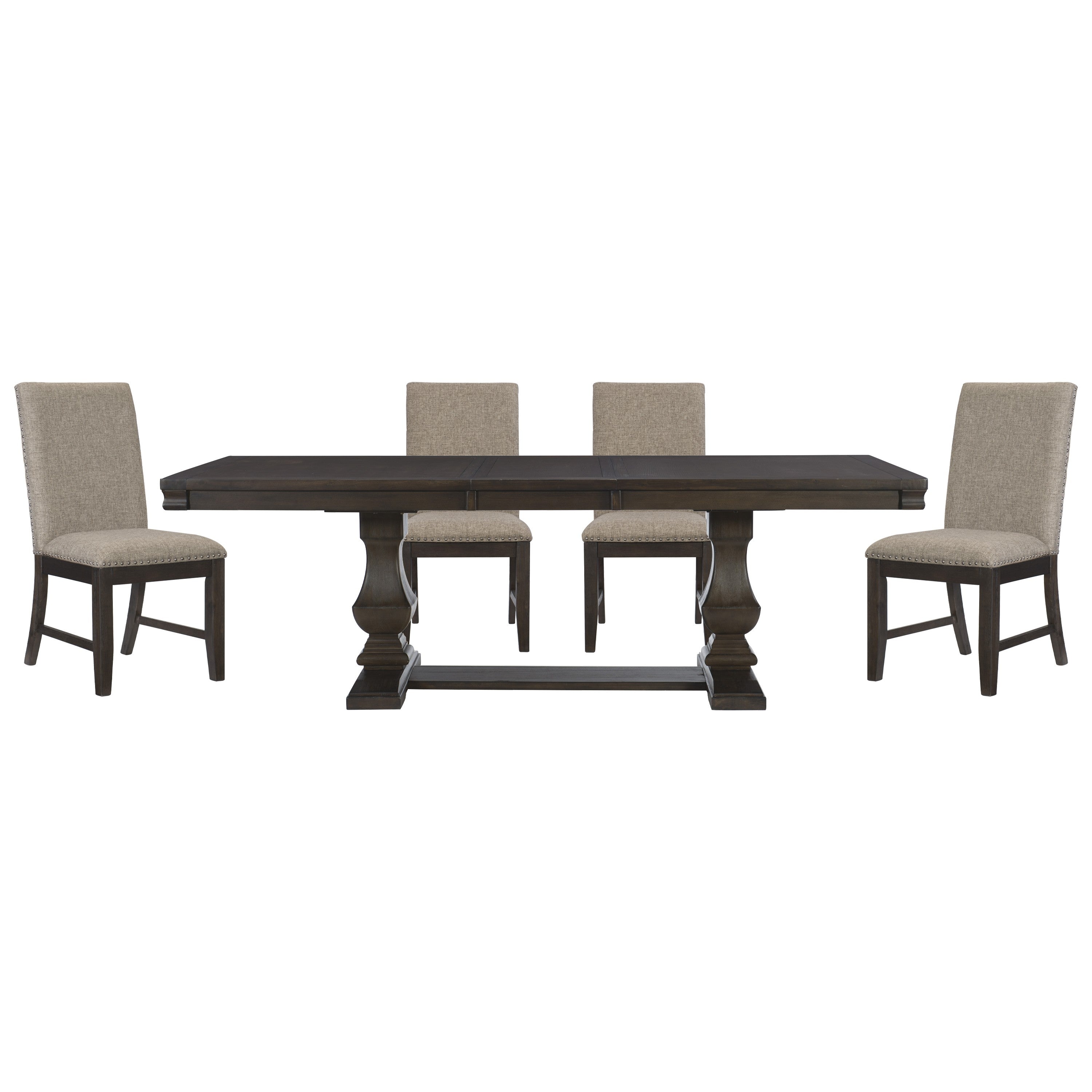 Southlake Wire Brushed Rustic Brown Dining Set from Homelegance - Luna Furniture