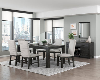 Orem Gray/Black Dining Set from Homelegance - Luna Furniture