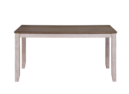 Ithaca Grayish White/Brown Dining Set from Homelegance - Luna Furniture