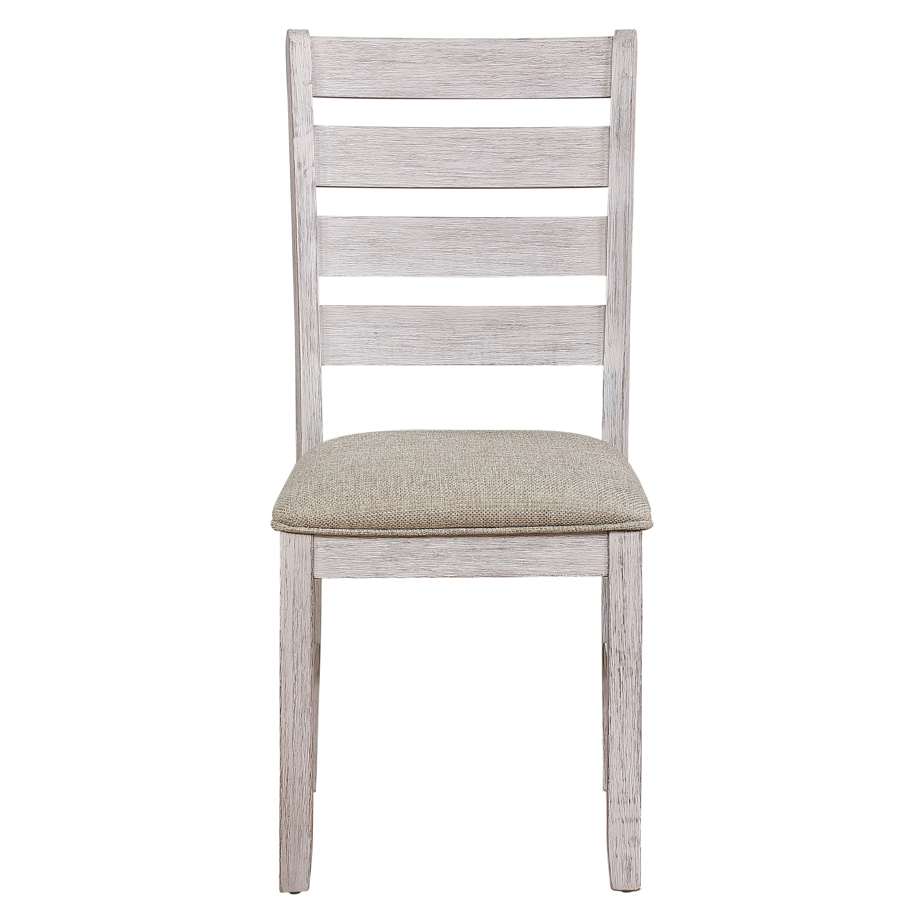 Ithaca Grayish White/Brown Dining Set from Homelegance - Luna Furniture