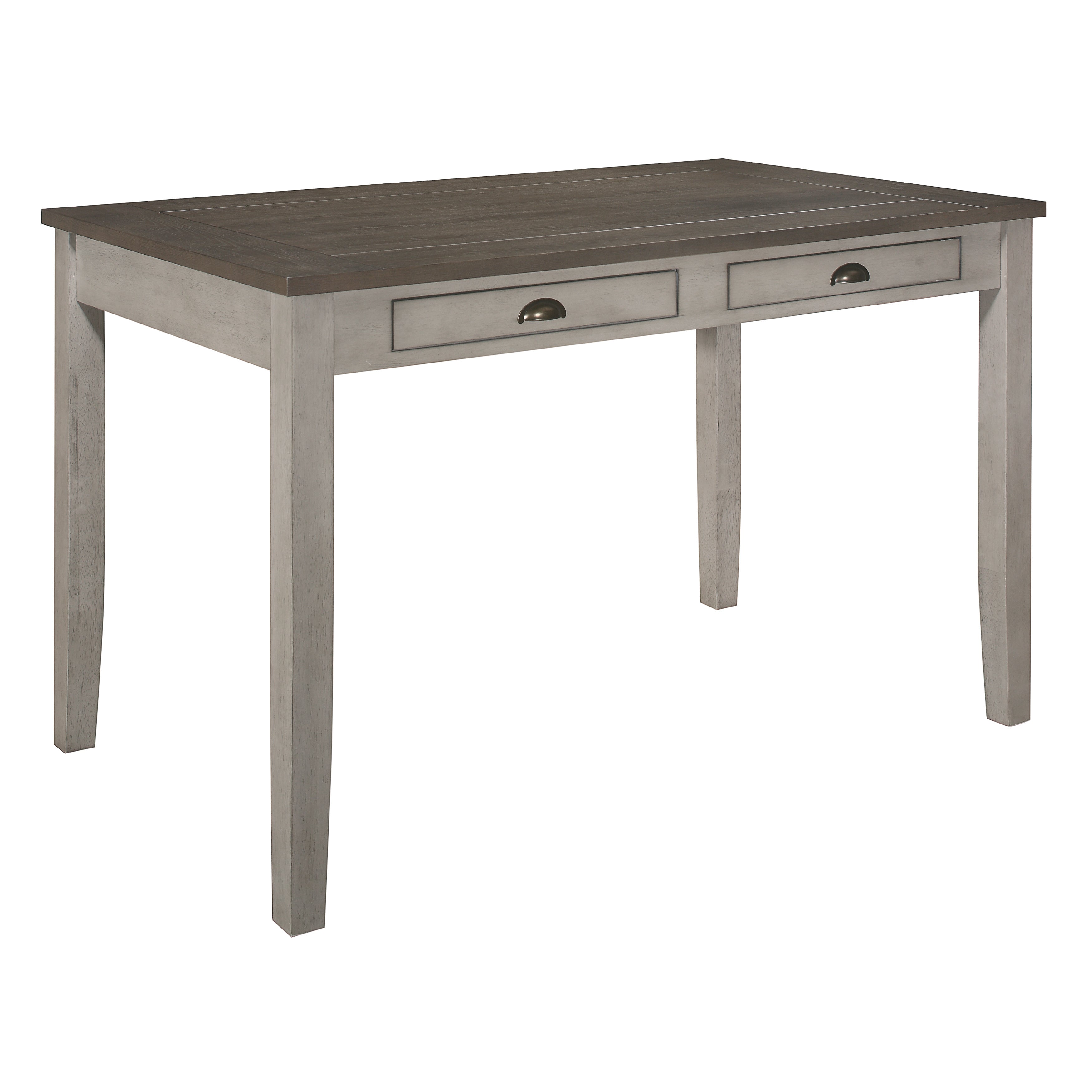 Brightleaf Brown/Light Gray Counter Height Set from Homelegance - Luna Furniture