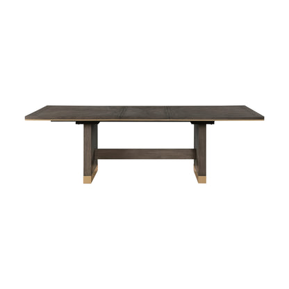 Griffin Brown Extendable Dining Set from Homelegance - Luna Furniture