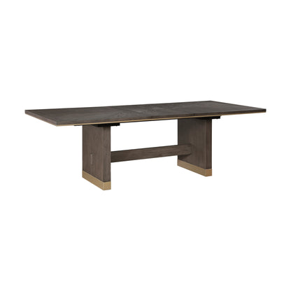 Griffin Brown Extendable Dining Set from Homelegance - Luna Furniture
