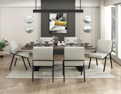 Rochelle Natural Oak Dining Set from Homelegance - Luna Furniture
