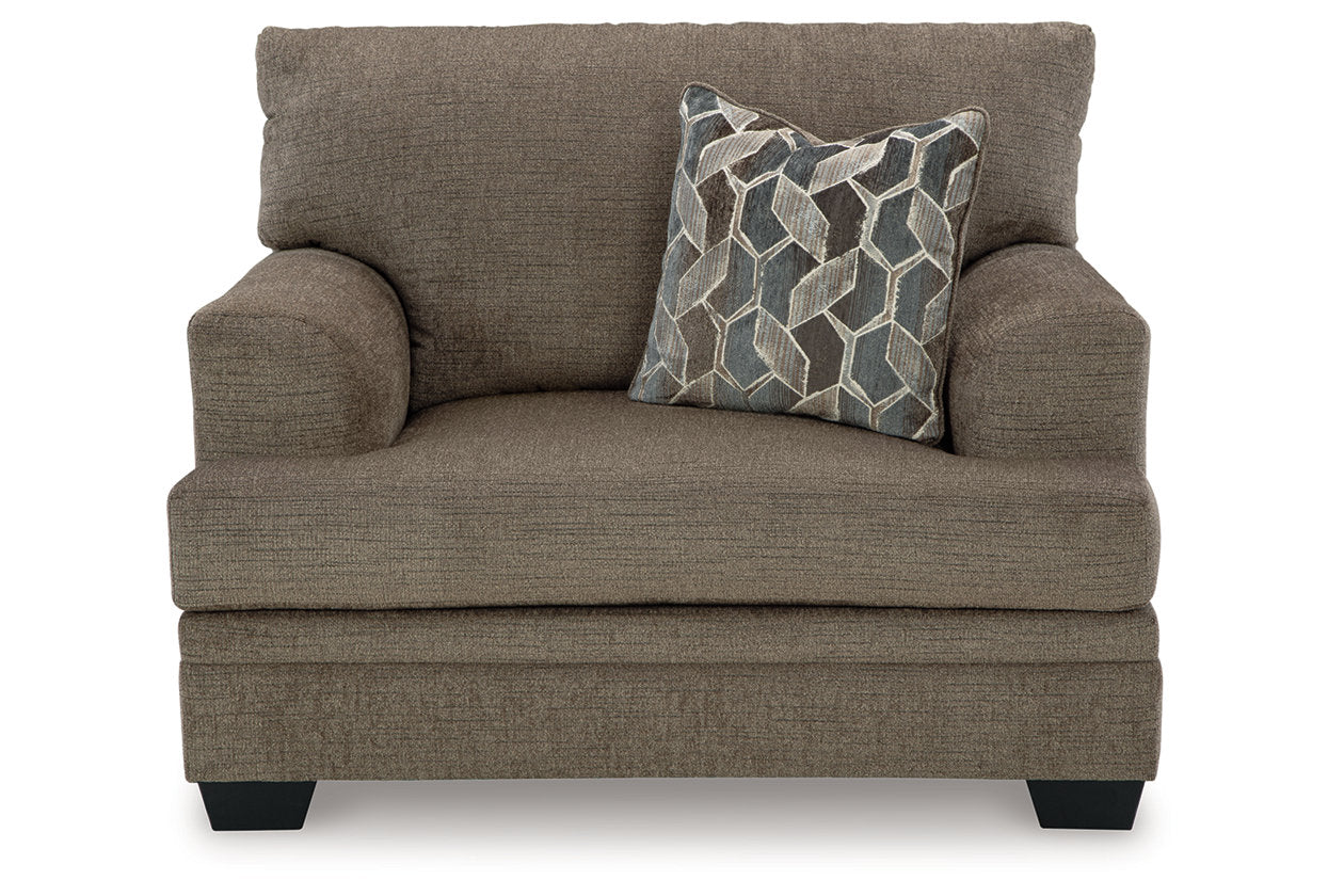 Stonemeade  Sofa Chaise, Oversized Chair and Ottoman -  Ashley - Luna Furniture